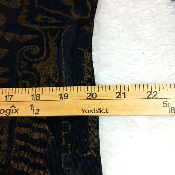 Chico's Travelers Jacket Bkack Tribal Art- to- Wear One Button Women's  Size 3. - Picture 11 of 14